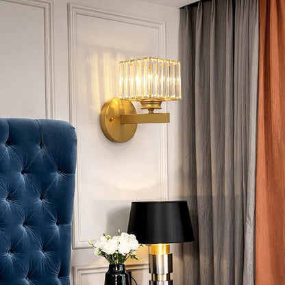 Moderne Kristallen Ronde en Vierkante Wandlampen