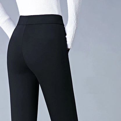 Legging Dames Hooggetailleerd Rekbare Pasvorm Met Valse Zak