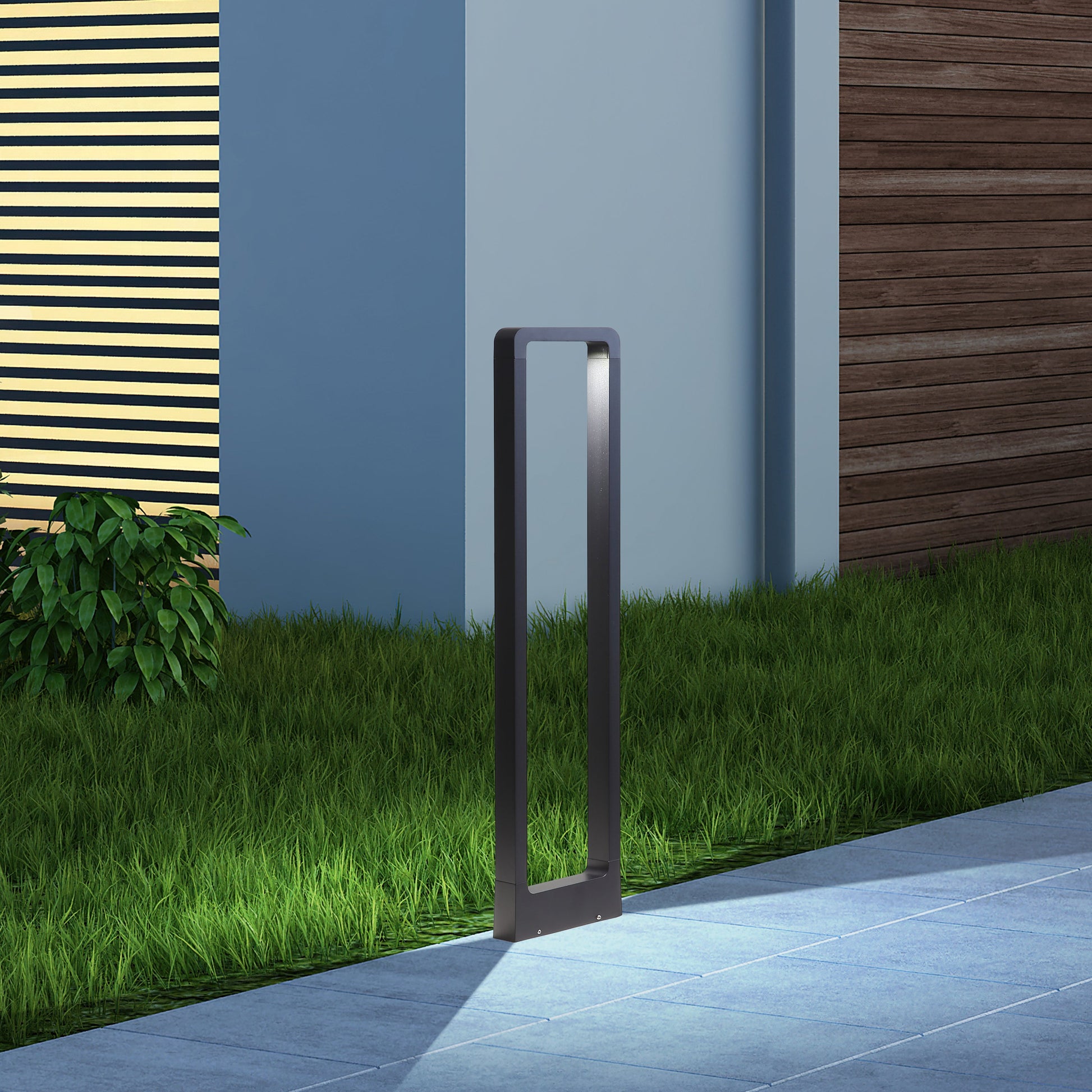 Ghost LED Buiten Havelampe 80cm Modern Design 360° Licht