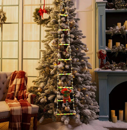 KerstLuxe Santa Claus Klimtouw LED Sfeerverlichting – 1M / 3M USB String Light 6