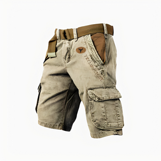 Hommes | Cargoshorts voor mannen – Ergonomisch Ontwerp, Maximale Comfort & Functionele Details kaki