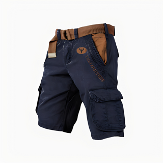 Hommes | Cargoshorts voor mannen – Ergonomisch Ontwerp, Maximale Comfort & Functionele Details marineblauw