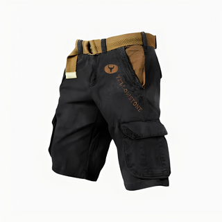 Hommes | Cargoshorts voor mannen – Ergonomisch Ontwerp, Maximale Comfort & Functionele Details zwart