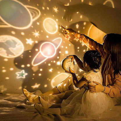 Kindersterrenhemel Nachtlamp Projector Met Rust Muziek