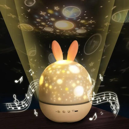 Kindersterrenhemel Nachtlamp Projector Met Rust Muziek