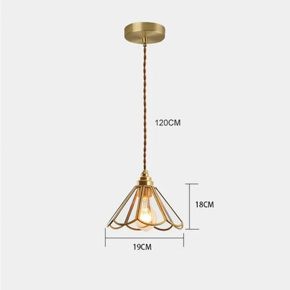 Klassieke Glas In Lood Hanglamp Met Levendige Kleuren