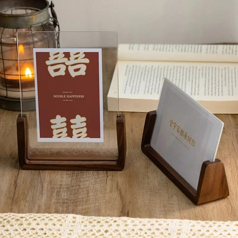 Fotolijst 40x60 van Beukenhout met Acryl Glas voor Herinneringen