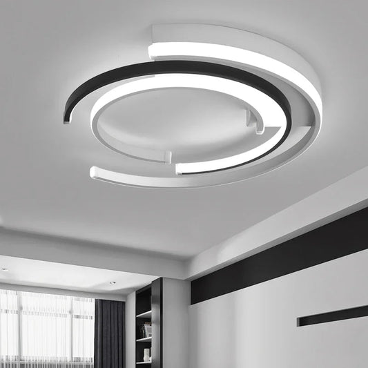 Led Plafondlamp Moderne Verlichting Voor Woonkamer Zuinig Natuurlijk wit D50x5cm 52W