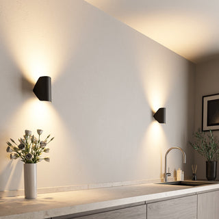 Wandlamp Polaris 2.0 met Roteerbare LED Verlichting voor Binnen en Buiten – Stijlvol, Waterdicht, Energiezuinig Zwart