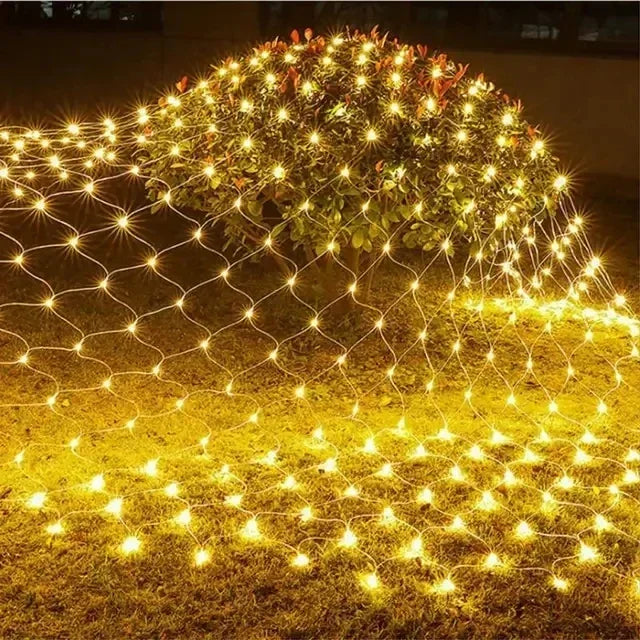 LED Kerstverlichting Netvormig 4
