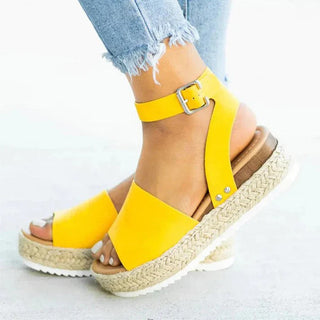Luma | Elegante zomersandalen voor dames – Handgemaakte kwaliteit & comfortabele pasvorm Yellow