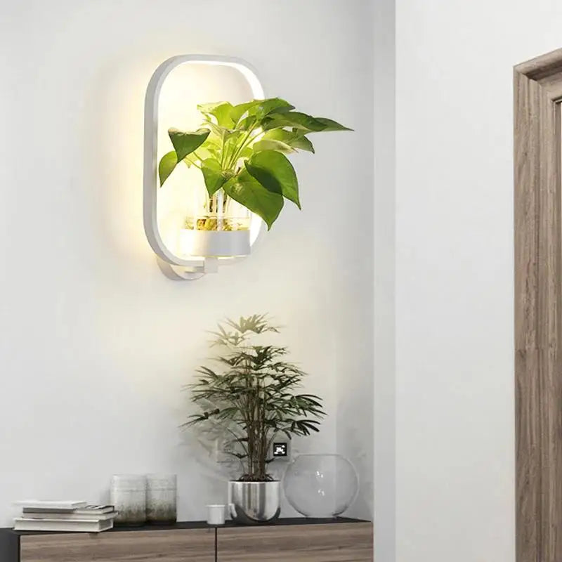 Wandlamp Met Plantenbak Voor Moderne Verlichting En Sfeer