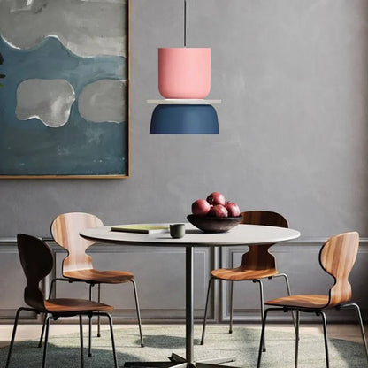 Lucie Colour Block Scandinavische hanglamp