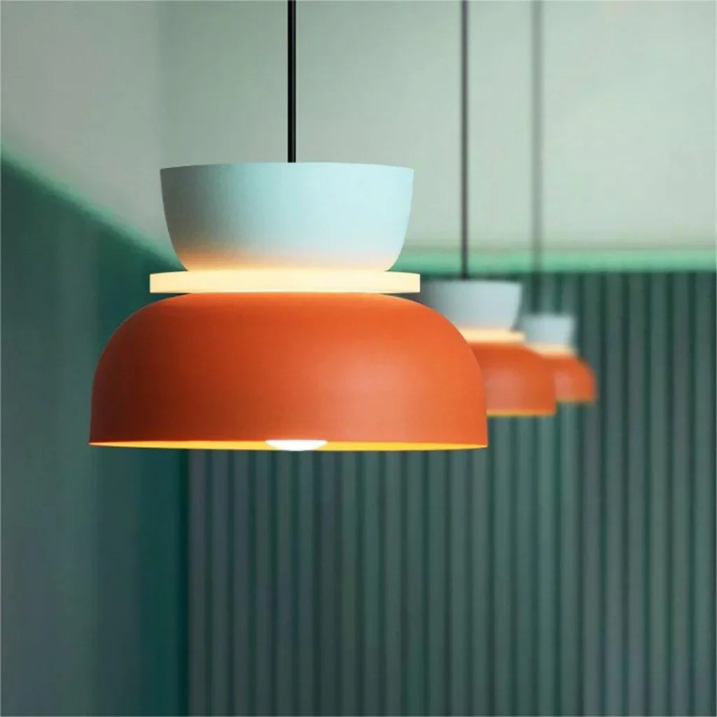 Lucie Colour Block Scandinavische hanglamp