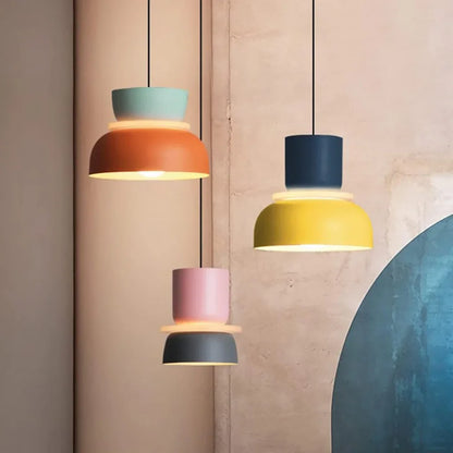 Lucie Colour Block Scandinavische hanglamp