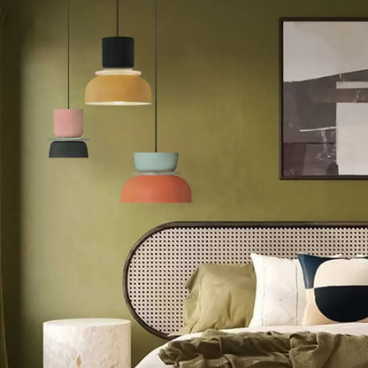 Lucie Colour Block Scandinavische hanglamp