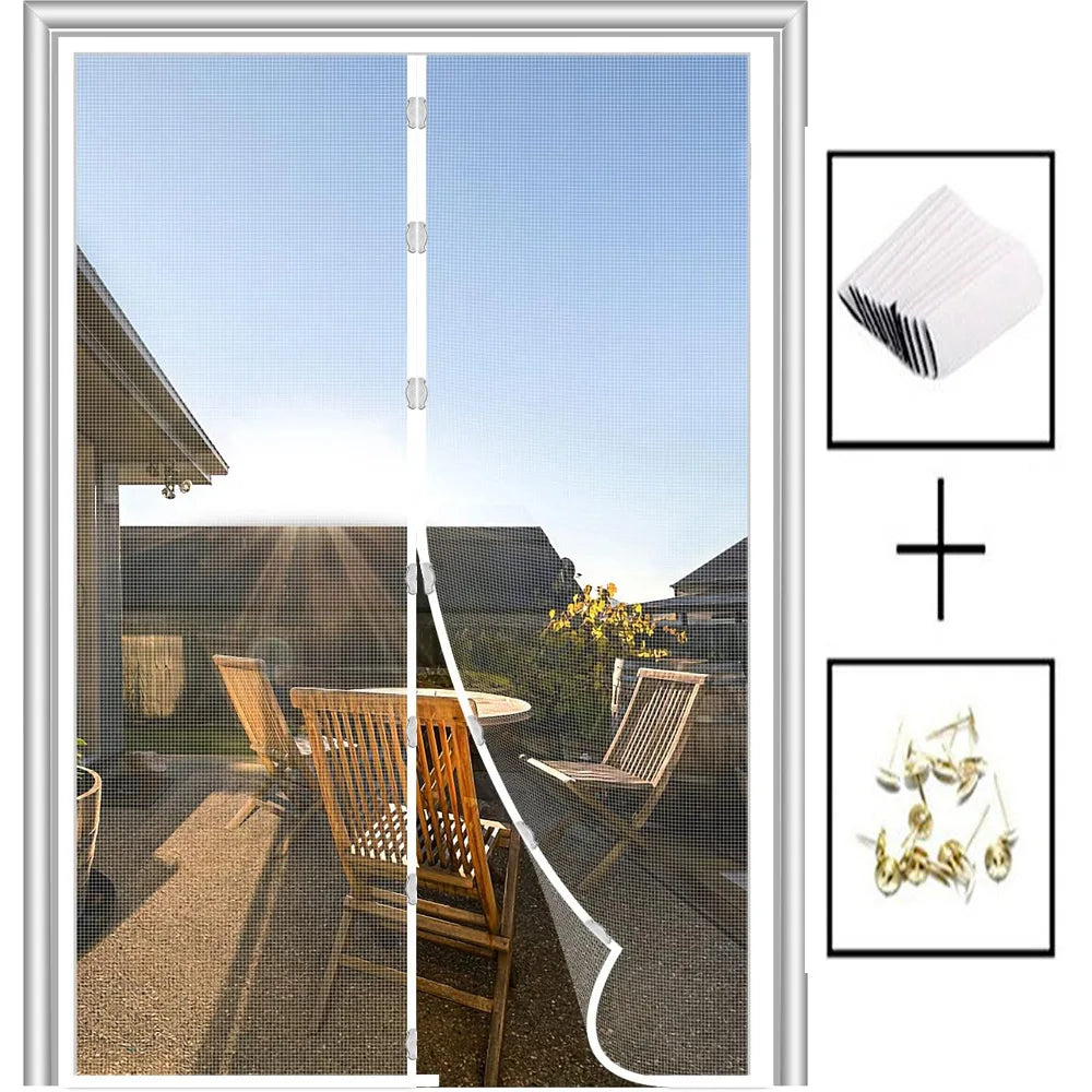 Magnetisch Hordeur Deurgordijn Voor Insecten Met Automatische Sluiting
