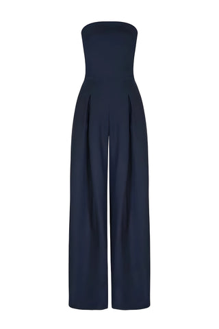 Secret | Elegante Strapless Jumpsuit met Korset Look