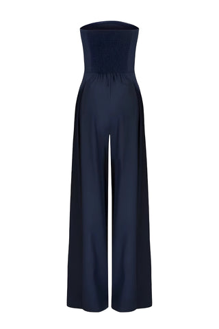Secret | Elegante Strapless Jumpsuit met Korset Look