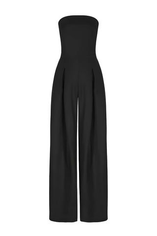 Secret | Elegante Strapless Jumpsuit met Korset Look