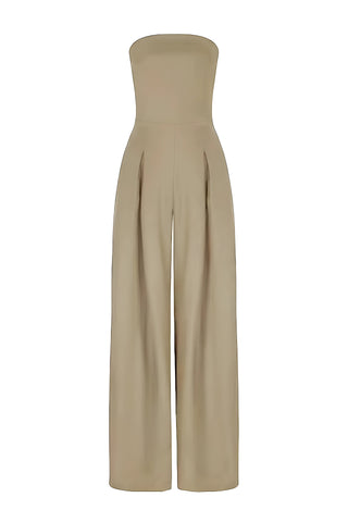 Secret | Elegante Strapless Jumpsuit met Korset Look