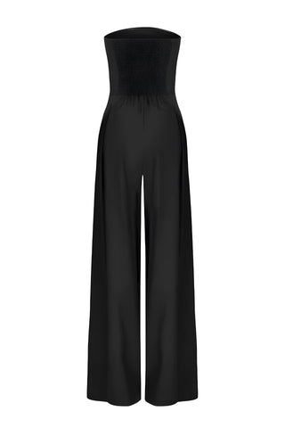 Secret | Elegante Strapless Jumpsuit met Korset Look