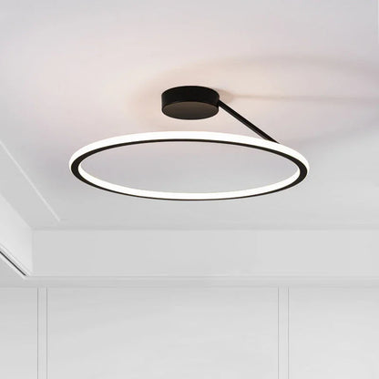 Led Plafondlamp Voor Elke Kamer Met Verlichting En Sfeer Zwart