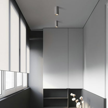Minimalistische Cementen Opbouwspot met GU10 LED Compatibiliteit