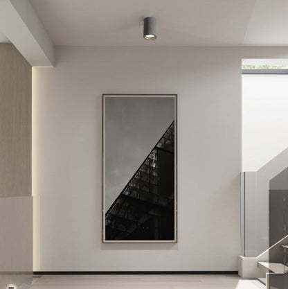 Minimalistische Cementen Opbouwspot met GU10 LED Compatibiliteit