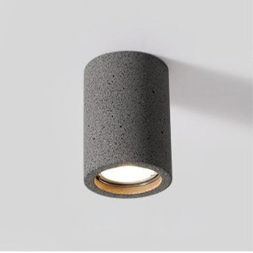 Minimalistische Cementen Opbouwspot met GU10 LED Compatibiliteit