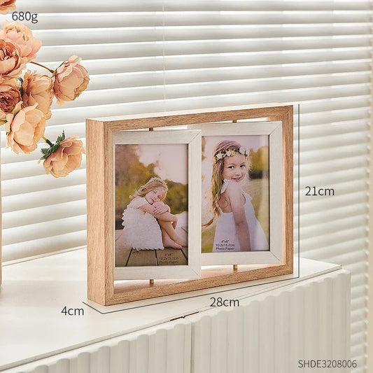 Moderne Fotolijst 50x70 Beukenhout met Acryl Bescherming A 10.2x15.2m