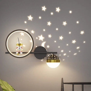 Moderne Kinderwandlamp Met Zachte Verlichting Voor Kinderen