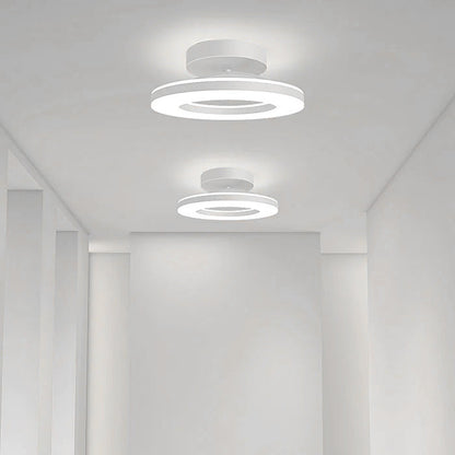 Moderne Gouden IJzeren Hal LED Plafondlamp Warm Licht Wit Wit licht