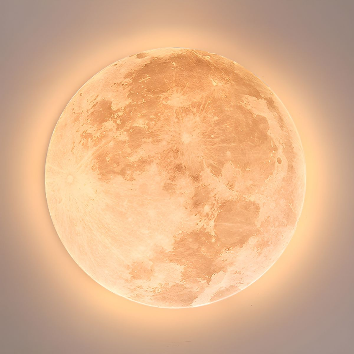 Minimalistische Ronde LED Plafondlamp Met Warm Licht Sfeer