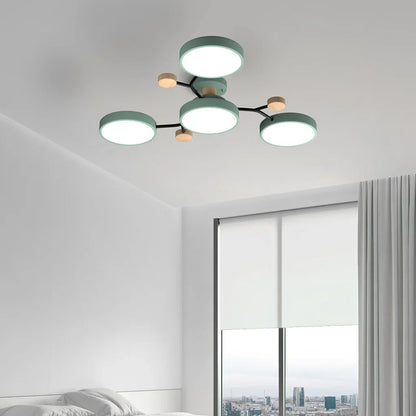 Murray Macaron Moleculaire LED-plafondlamp