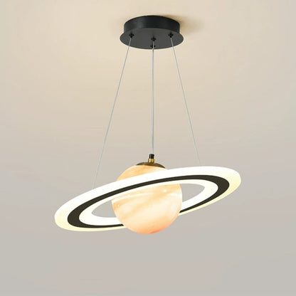 Planeet Hanglamp Nebula Navigator Verlichtingskunst Modern Geel