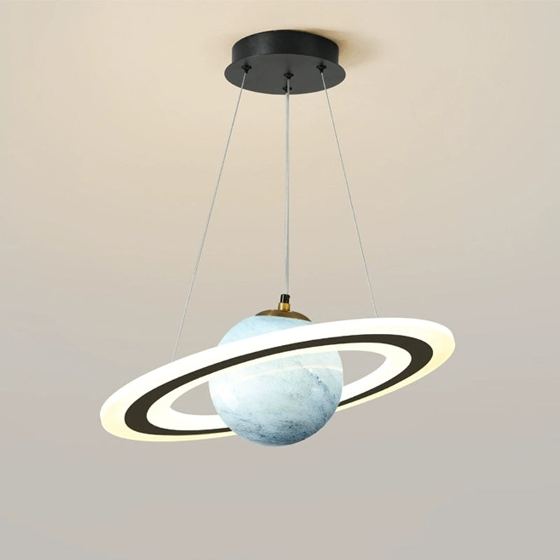 Planeet Hanglamp Nebula Navigator Verlichtingskunst Modern Blauw