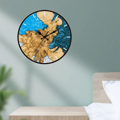 Lucidhours - transparante wandklok Stijl 3