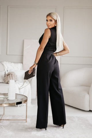 Damaris | Jumpsuit voor dames – Sculpturaal ontwerp, Vloeiende lijnen & Tijdloze grandeur