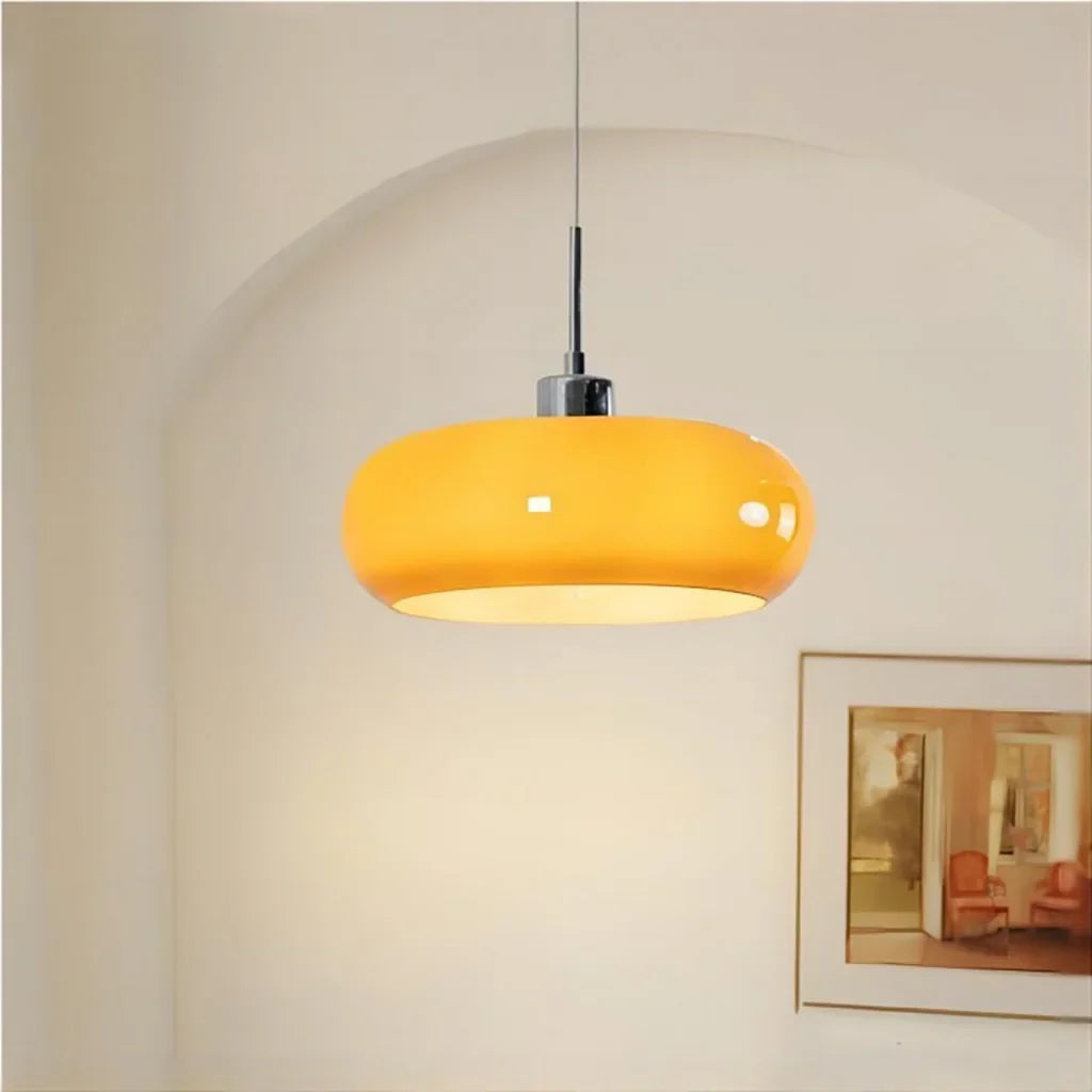 Kieran Bauhaus glazen hanglamp