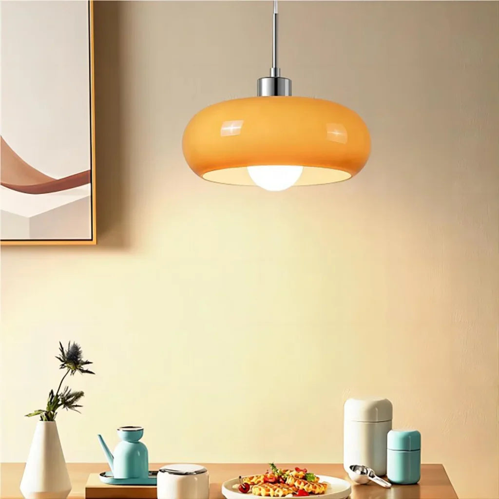 Kieran Bauhaus glazen hanglamp