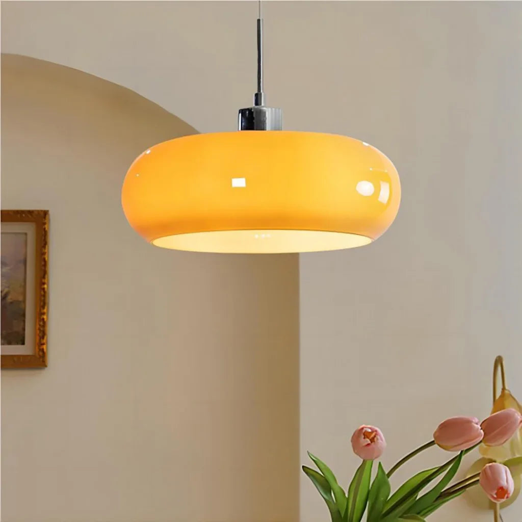 Kieran Bauhaus glazen hanglamp