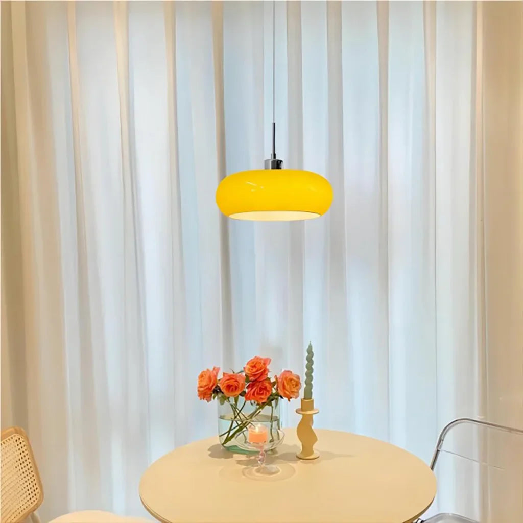 Kieran Bauhaus glazen hanglamp