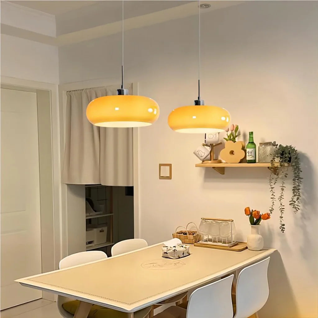 Kieran Bauhaus glazen hanglamp