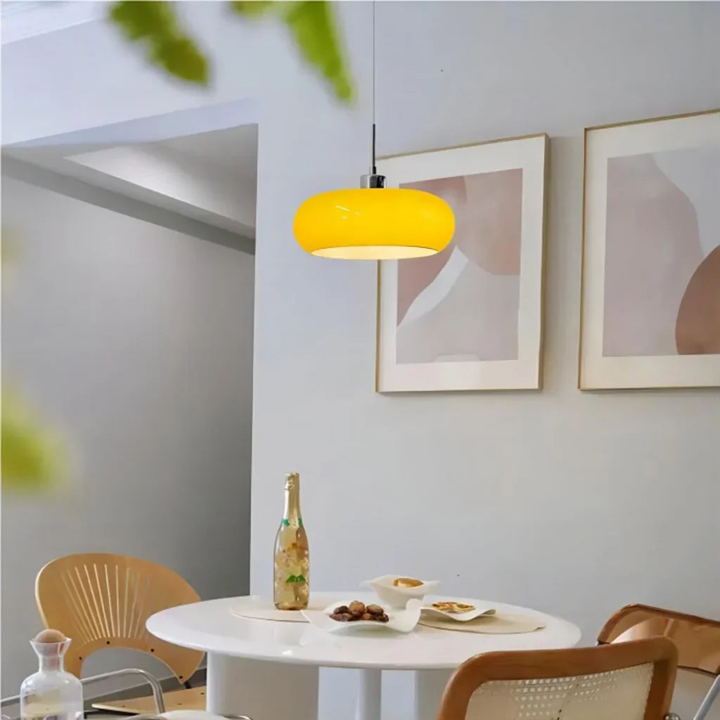 Kieran Bauhaus glazen hanglamp