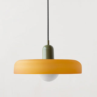 Bauhaus Hanglamp Van Gekleurd Glas Voor Modern Interieur