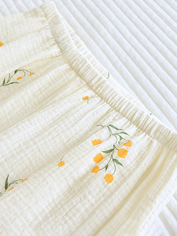 Elise Elegante Katoenen Pyjama Set Voor Comfortabele Avonden