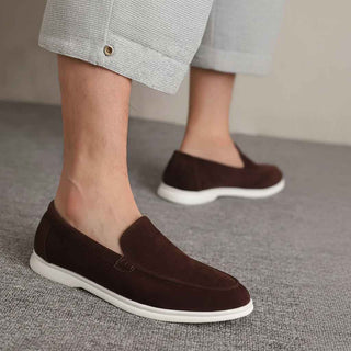 Heren Loafers Gestroomlijnd Silhouet Voetbed met Kussentjes
