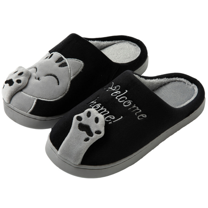 Dames Pantoffels met Katten - Zachte Sloffen & Huisschoenen