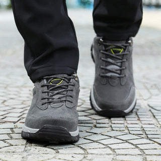 Heren Wandelschoenen - Veterschoenen met profielzool voor extra grip